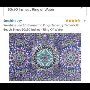 Ring of water tapestry